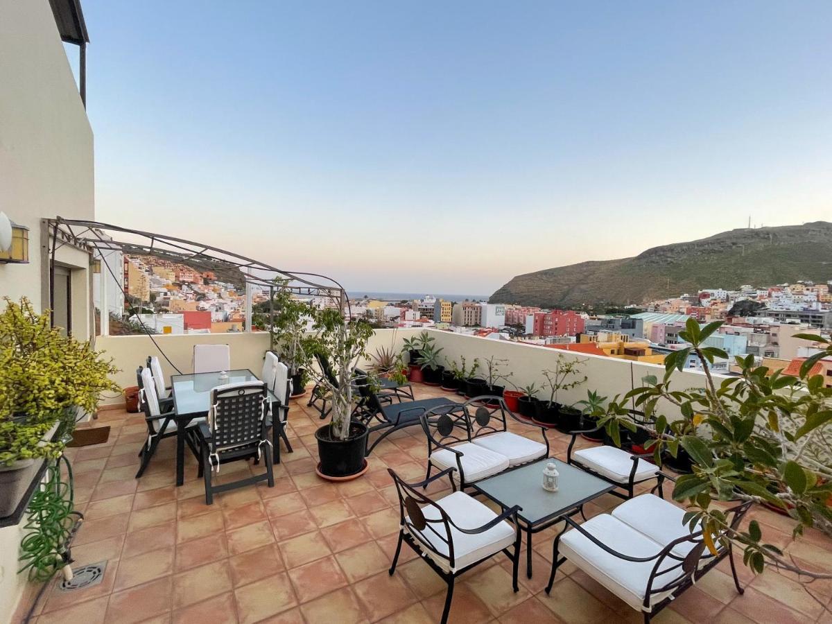 Holiday House Penthouse In La Gomera San Sebastián de la Gomera Exteriör bild